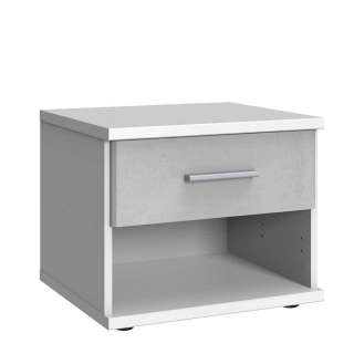 Nachttischschränkchen in modernem Design einer Schublade