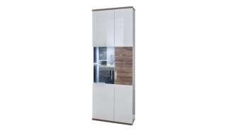 uno Vitrine  Zypern ¦ weiß Kommoden & Sideboards > Vitrinen - Höffner