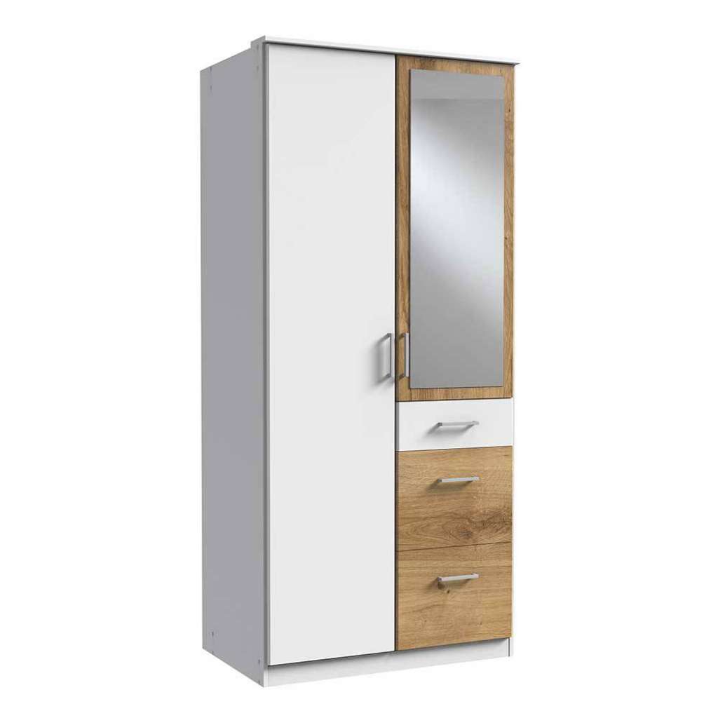 Drehtürenkleiderschrank mit Spiegel in modernem Design Made in Germany