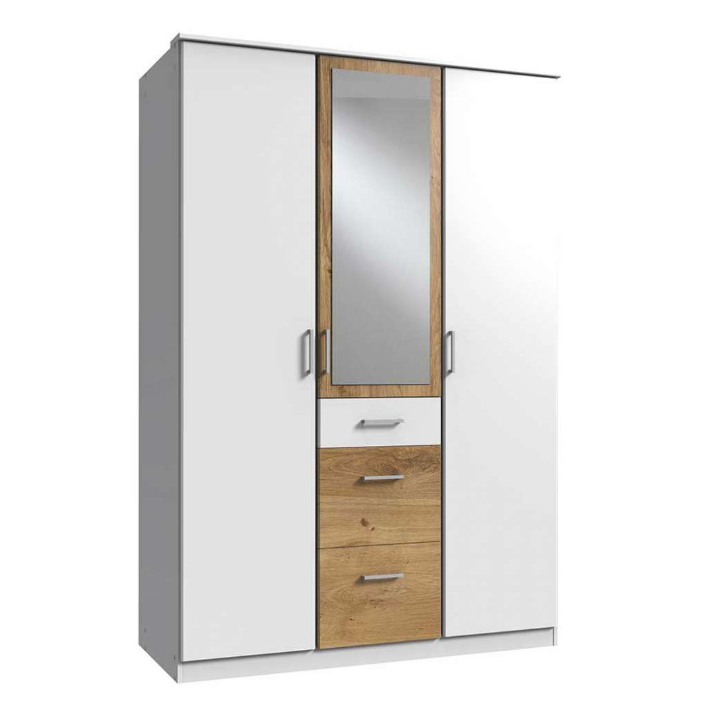 Schrank mit Spiegel und Schubladen in modernem Design Made in Germany
