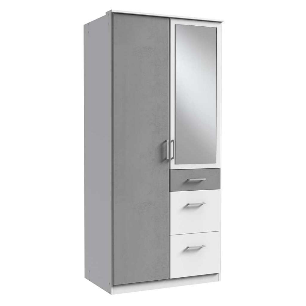 Jugendzimmer Schrank mit Spiegeltür modernem Design
