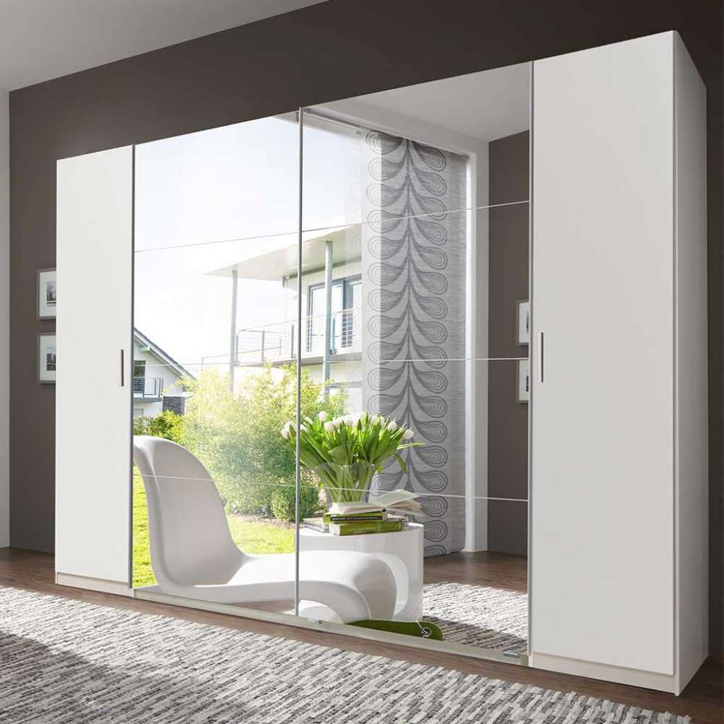 XL Kleiderschrank 272 cm oder 316 cm breit Spiegeltüren