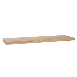 Wand Regal Holzoptik in Plankeneiche 78 cm breit - 25 cm tief