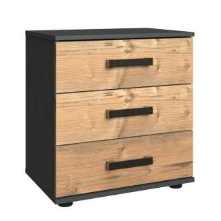 Schlafzimmerkommode im Industry und Loft Stil 58 cm hoch