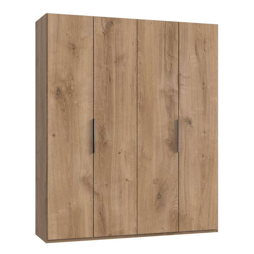 Kleiderschrank mit 4 Türen in Plankeneiche NB Made in Germany