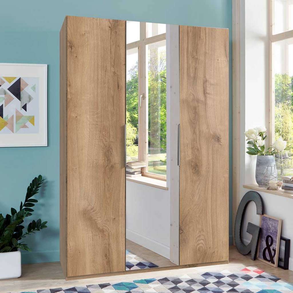 Kleiderschrank mit Spiegeltür 216 cm oder 236 cm hoch Made in Germany