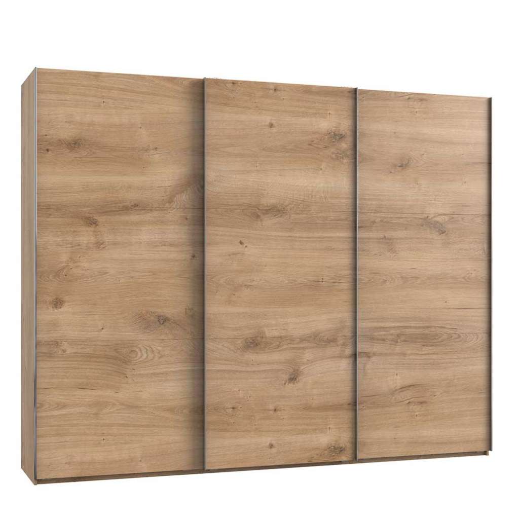Schwebetürenschrank Kleiderschrank Made in Germany Plankeneiche NB