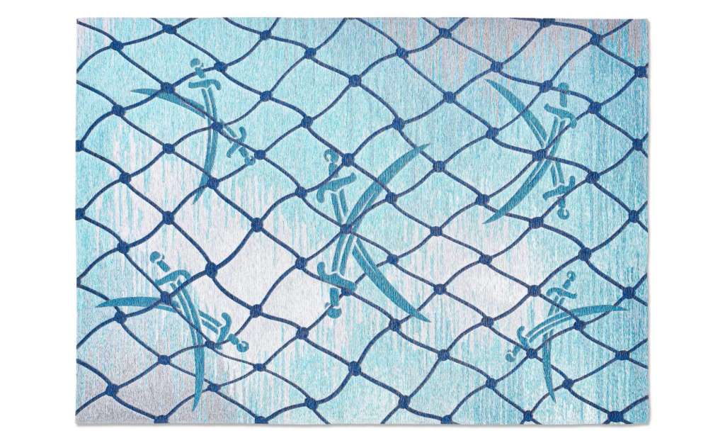 SANSIBAR Sylt Teppich ¦ blau ¦ Baumwolle, Synthethische Fasern Teppiche > Wohnteppiche - Höffner