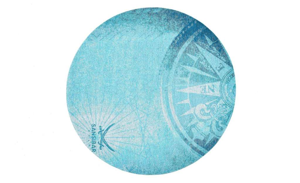 SANSIBAR Sylt Teppich ¦ blau ¦ Synthethische Fasern, Baumwolle Teppiche > Wohnteppiche - Höffner