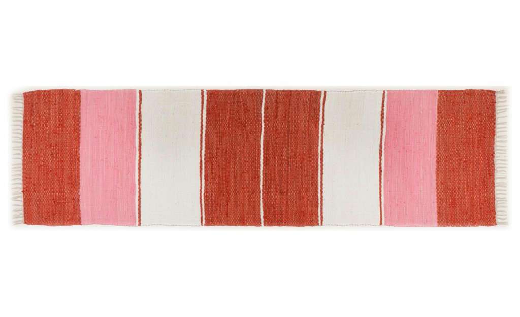 THEKO Teppich ¦ rot ¦ Baumwolle Teppiche > Wohnteppiche - Höffner