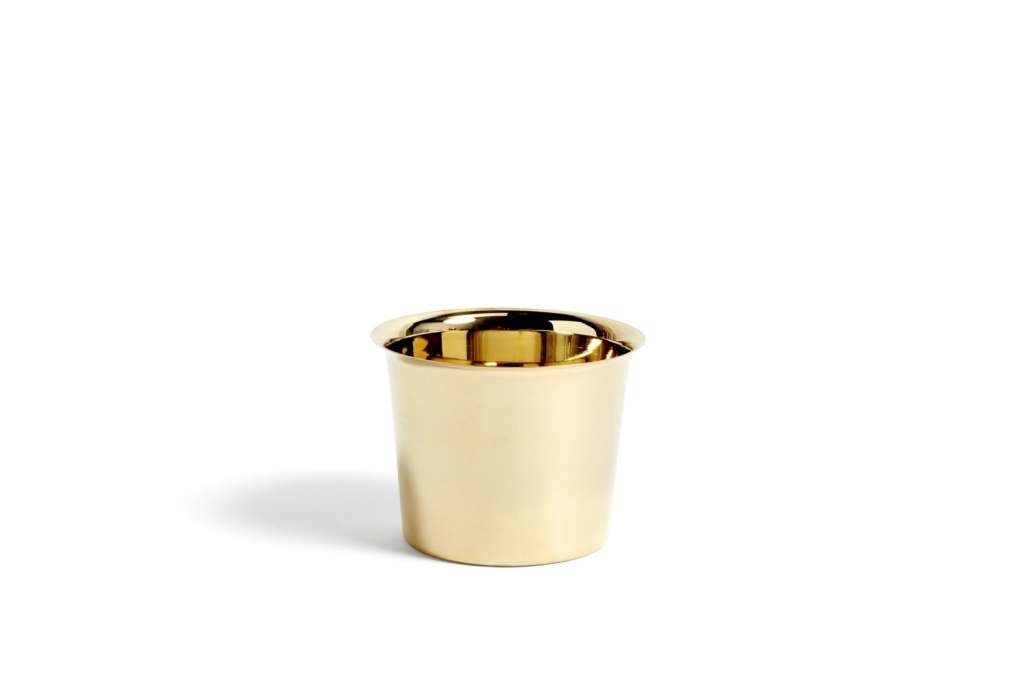 HAY - Botanical Family Blumentopf - Brass - M - outdoor