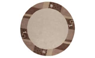 THEKO Teppich ¦ beige ¦ Viskose, Wolle Teppiche > Wohnteppiche - Höffner