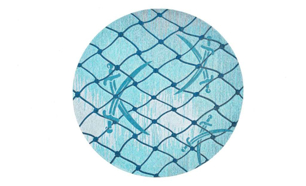 SANSIBAR Sylt Teppich ¦ blau ¦ Baumwolle, Synthethische Fasern Teppiche > Wohnteppiche - Höffner