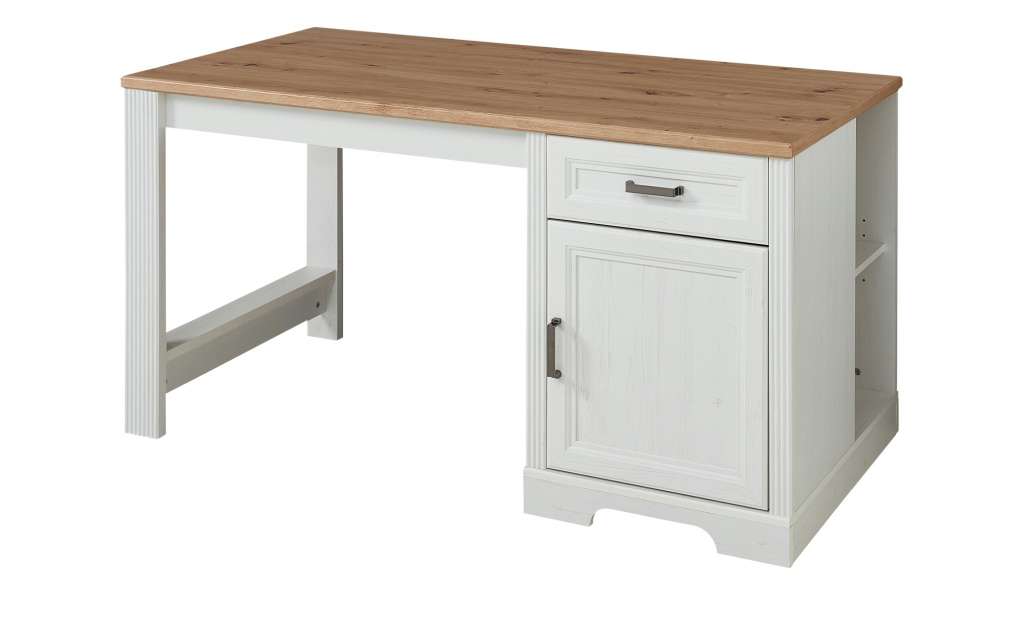 Schreibtisch  Varese ¦ weiß Tische > Schreibtische - Höffner