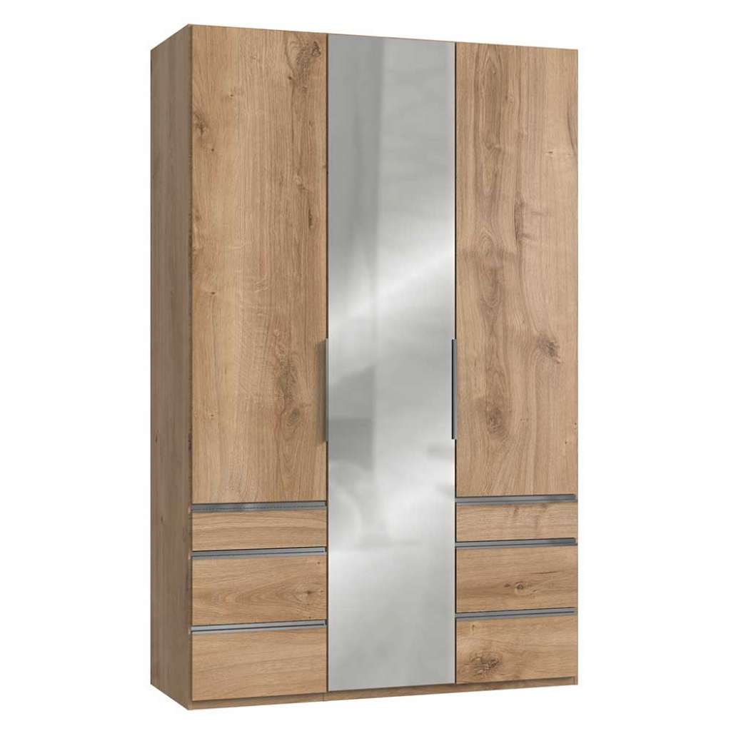 Kleiderschrank mit Schubladen und Spiegeltür Made in Germany