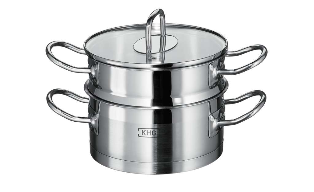 KHG Multitopf 16 cm  LUNA ¦ silber ¦ Edelstahl Ø: 16 Töpfe & Pfannen & Zubehör > Töpfe - Höffner