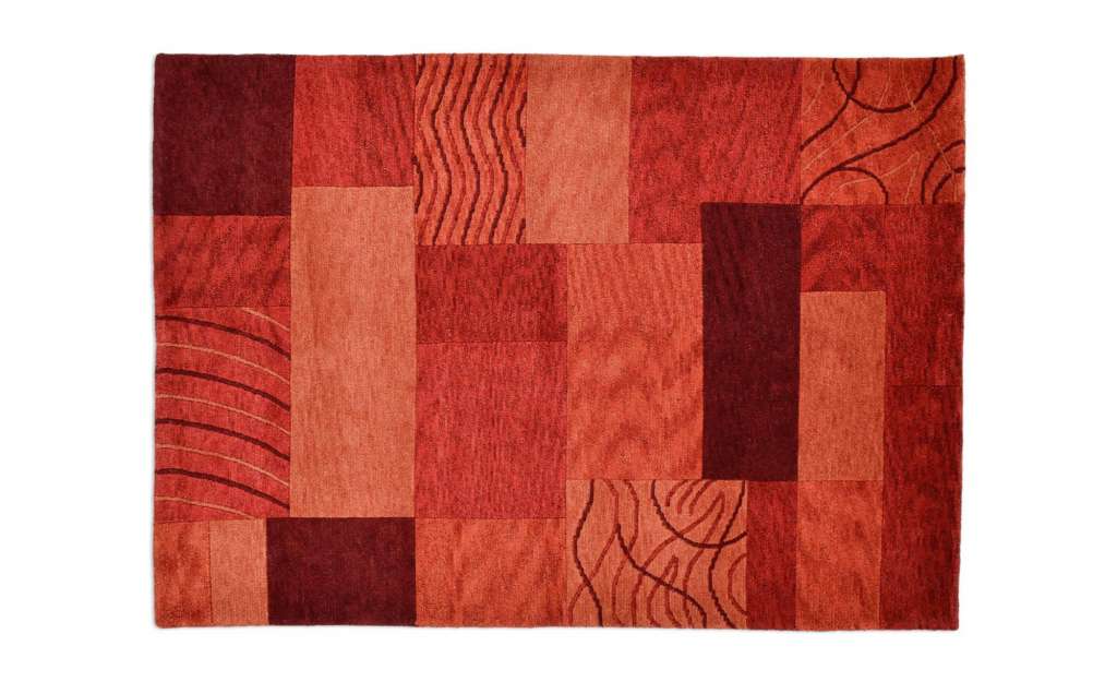 THEKO Teppich ¦ rot ¦ Wolle Teppiche > Wohnteppiche - Höffner