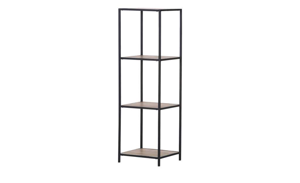 Regal   Ivy ¦ schwarz Regale > Bücherregale - Höffner