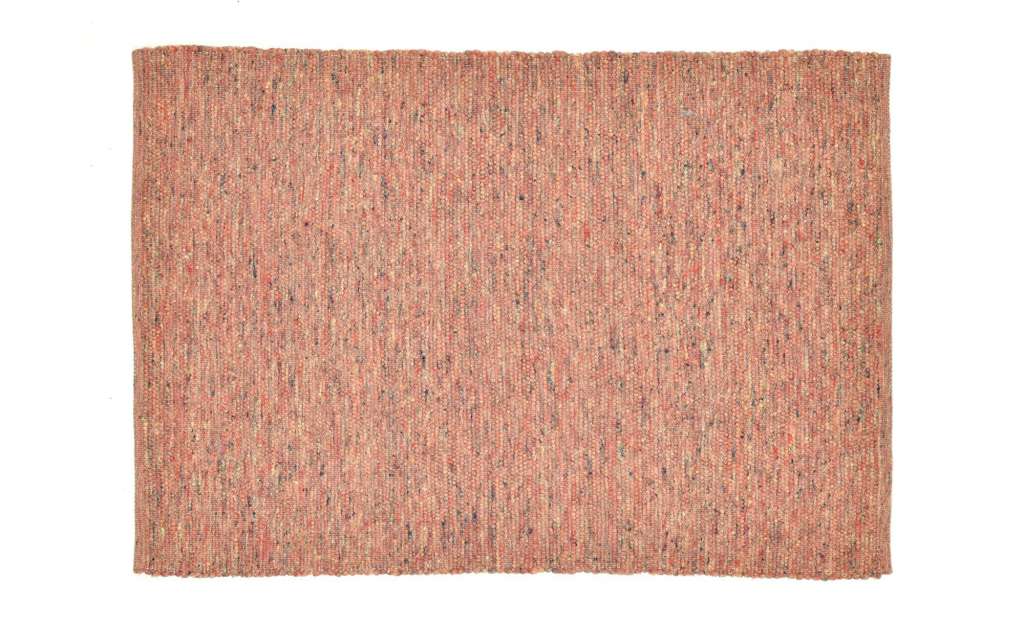 THEKO Webteppich  Alm Freude ¦ rot ¦ Wolle Teppiche > Wohnteppiche - Höffner