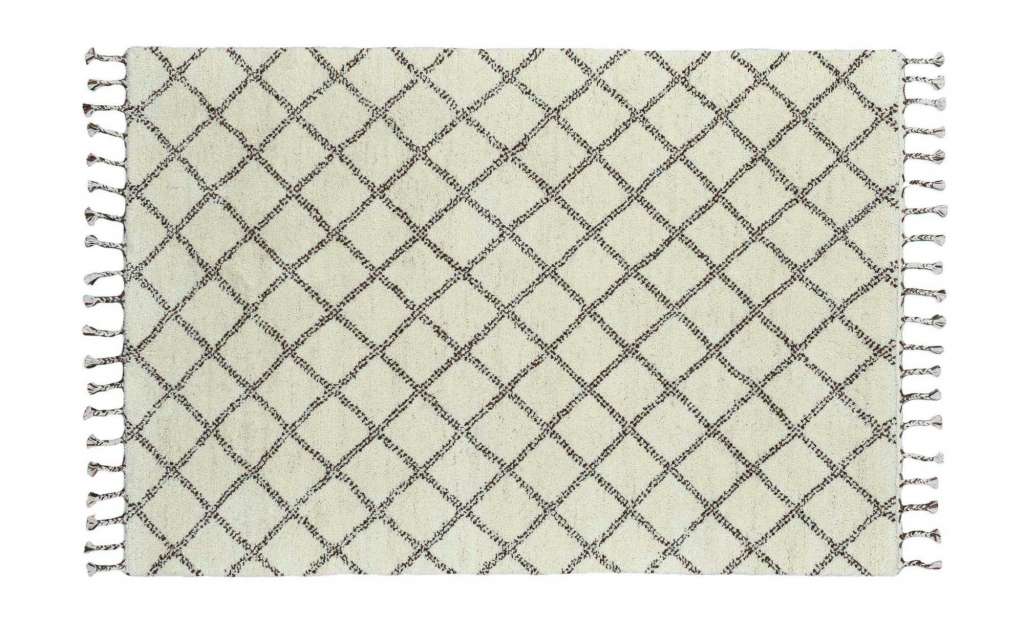 THEKO Berberteppich  Marmoucha ¦ schwarz ¦ Wolle Teppiche > Wohnteppiche - Höffner