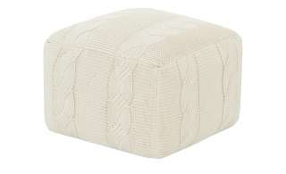 Gray & Jones Sitzpouf  Cap Ferrat ¦ beige Polstermöbel > Hocker > Sitzpouf - Höffner