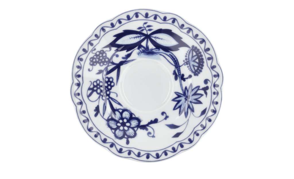 Kahla Kaffeeuntertasse  Rosella Zwiebelmuster ¦ blau ¦ Porzellan Ø: 14.5 Geschirr > Geschirrsets > weitere Service - Höffner