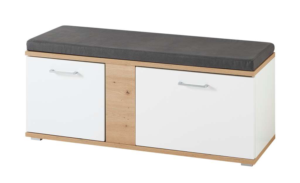 Garderobenbank   Nino ¦ weiß Bänke > Einzelbänke - Höffner