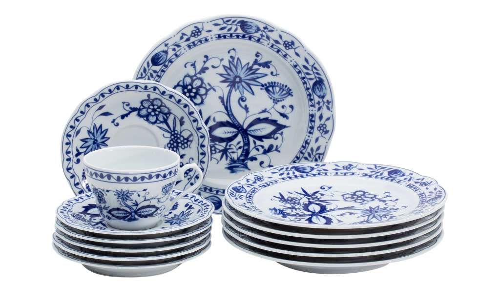 Kahla Kaffeeservice, 18-teilig  Rosella ¦ blau ¦ Porzellan Geschirr > Geschirrsets > Kaffeeservice - Höffner