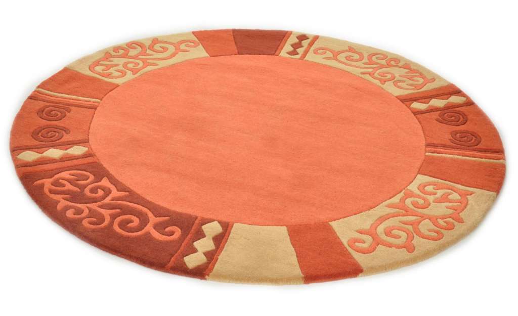 THEKO Teppich ¦ rot ¦ Wolle Teppiche > Wohnteppiche - Höffner