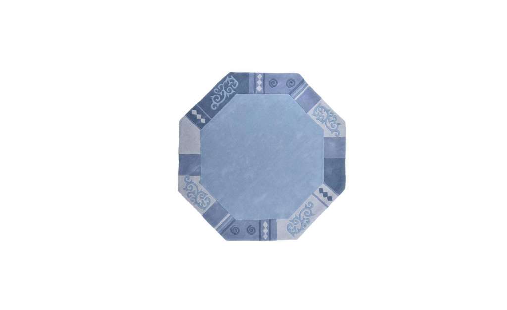 THEKO Teppich ¦ blau ¦ Wolle Teppiche > Wohnteppiche - Höffner