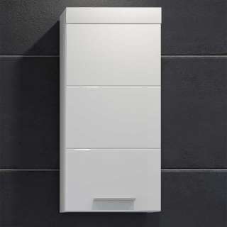 Badezimmer Oberschrank weiß 35 cm breit modernem Design