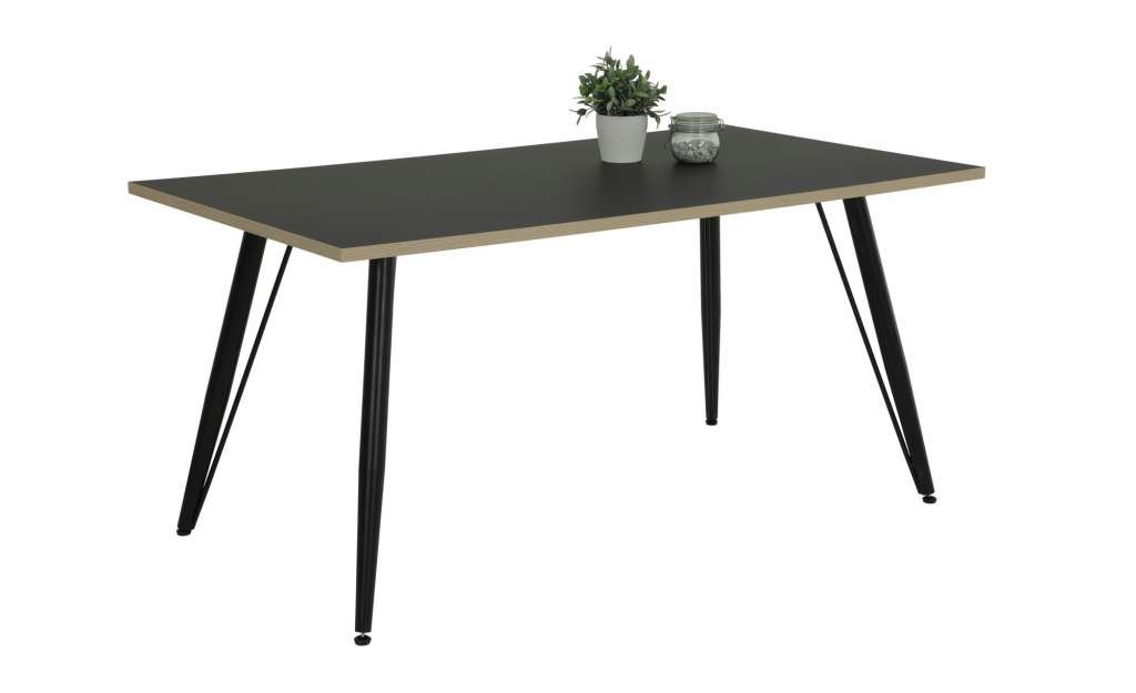 Esstisch ¦ schwarz Tische > Esstische > Esstische eckig - Höffner