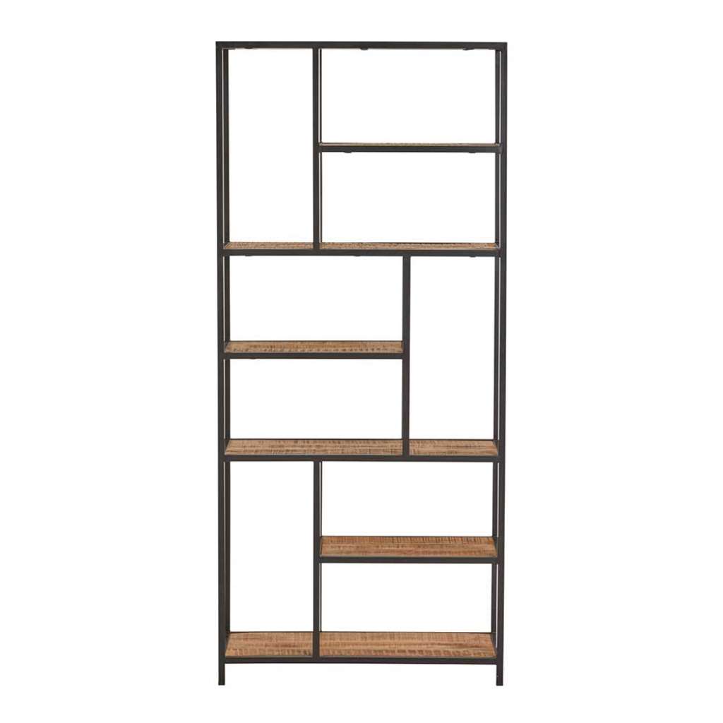 Hohes Bücher Regal im Industry und Loft Stil 84 cm breit