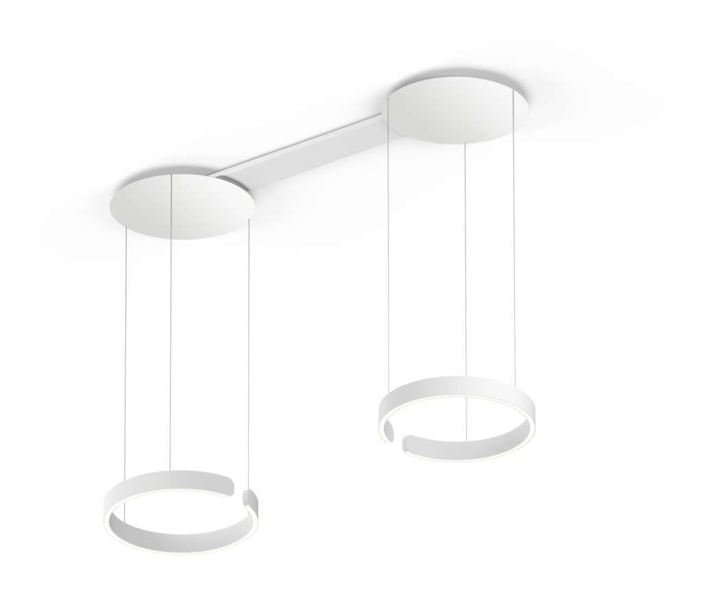 Occhio - Mito Sospeso Hängeleuchte - 40 var up wide - mattweiß - indoor