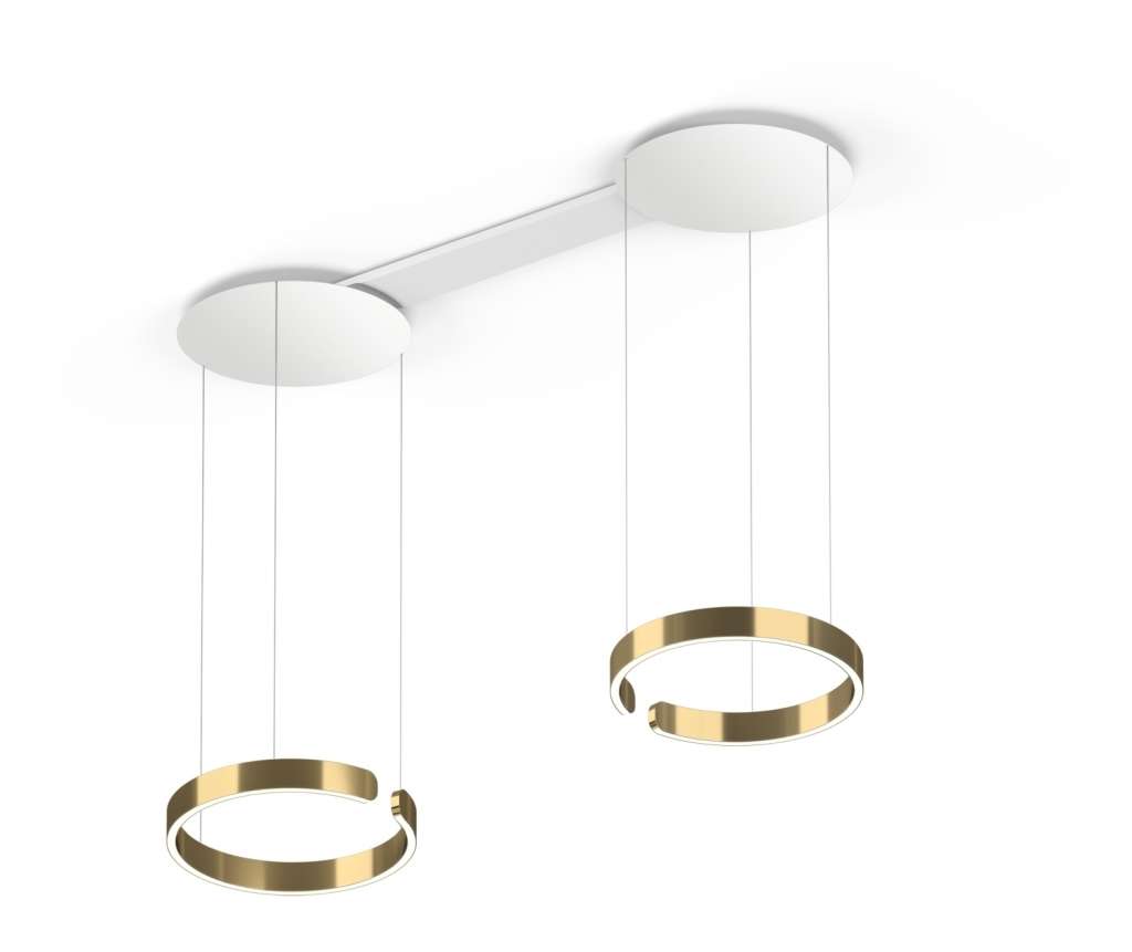 Occhio - Mito Sospeso Hängeleuchte - 40 fix up narrow - bronze - indoor