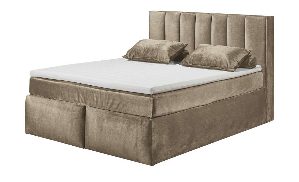 Boxsprinbett  Moorends ¦ grau Betten > Boxspringbetten > Boxspringbetten 180x200 - Höffner