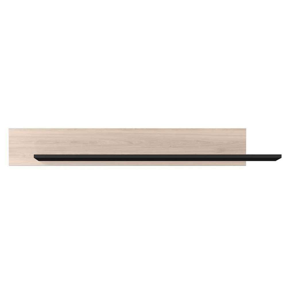 Wandhängeregal in modernem Design 185 cm breit 25 cm hoch
