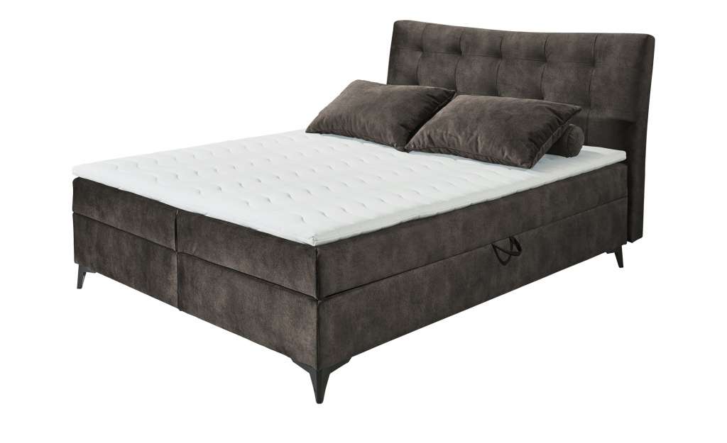 Polsterbett  Melrose ¦ braun ¦ Maße (cm): B: 182 H: 109 Betten > Polsterbetten - Höffner