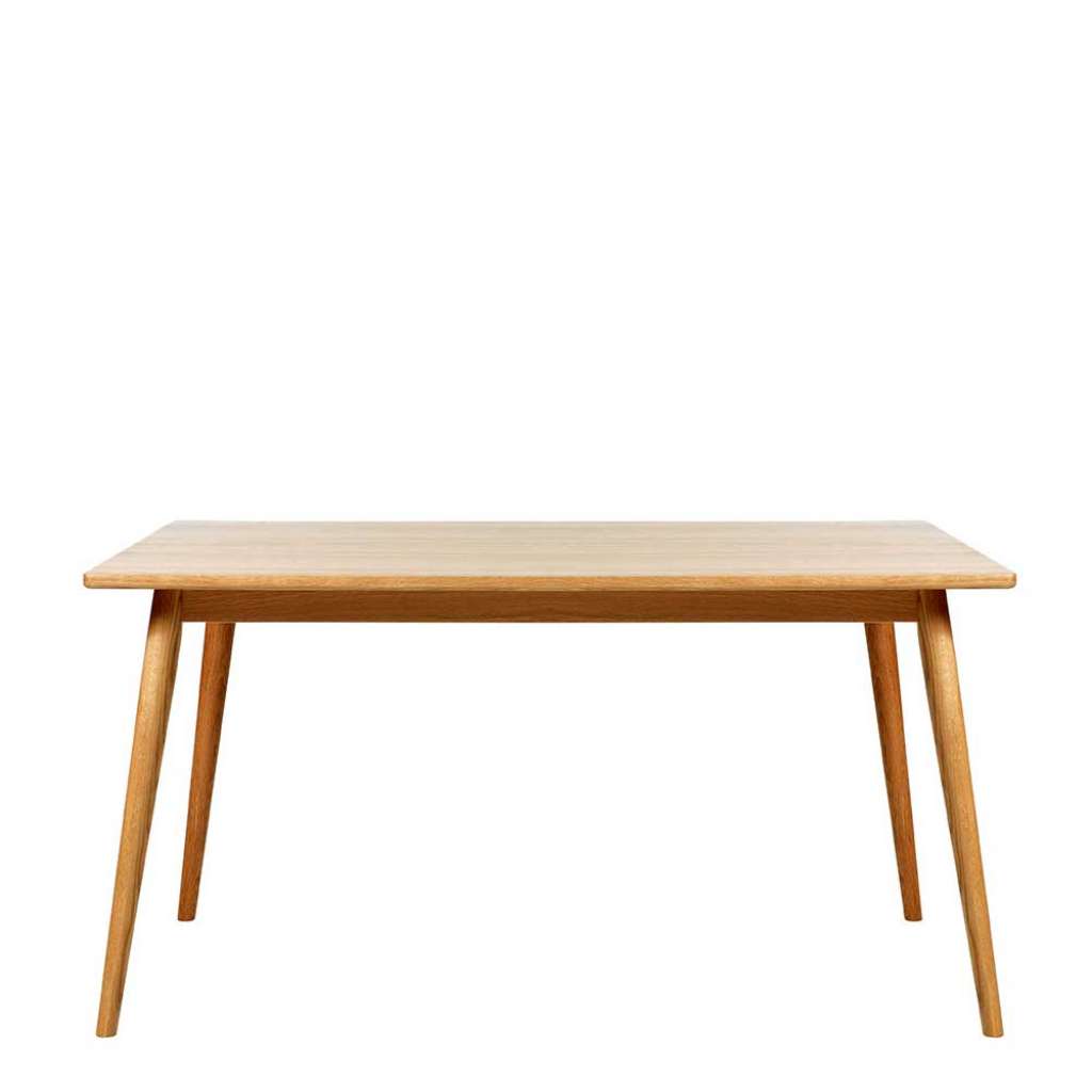 Küchen Tisch Skandi Design in Eichefarben 90 cm tief