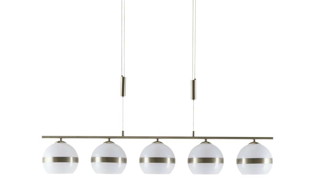 KHG Pendelleuchte ¦ silber ¦ Maße (cm): B: 95 H: 150 T: 15 Lampen & Leuchten > LED-Leuchten > LED-Pendelleuchten - Höffner