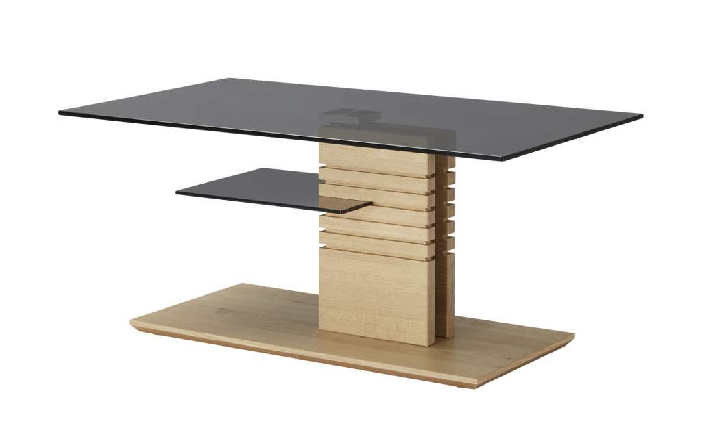 Funktionscouchtisch  Visbek ¦ holzfarben ¦ Maße (cm): B: 60 H: 47 Tische > Couchtische > Couchtische höhenverstellbar - Höffner