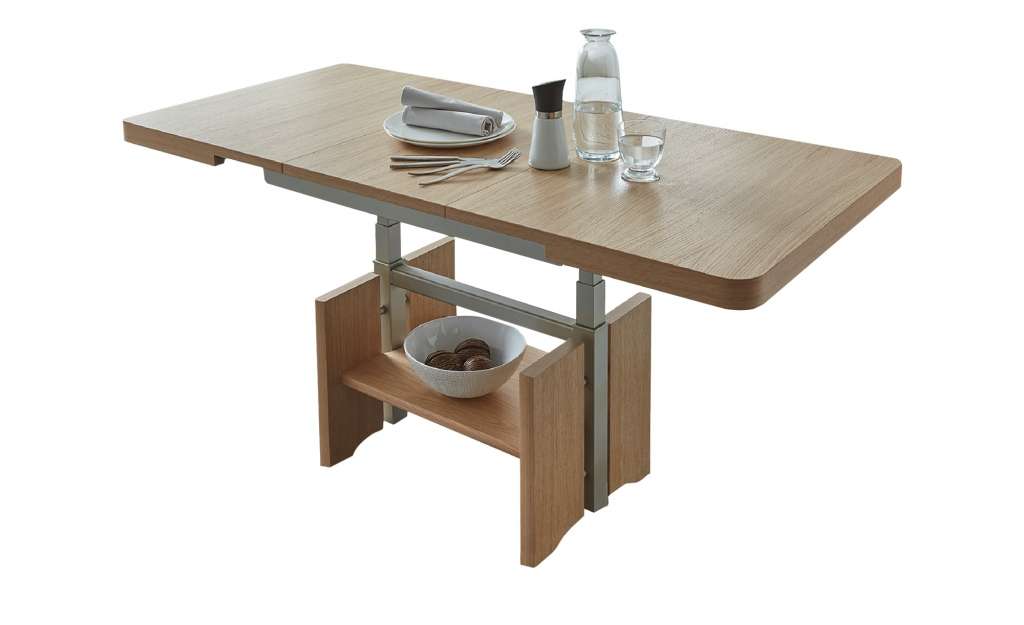 Couchtisch  Waldbröl ¦ holzfarben ¦ Maße (cm): B: 70 H: 56 Tische > Couchtische > Couchtische höhenverstellbar - Höffner