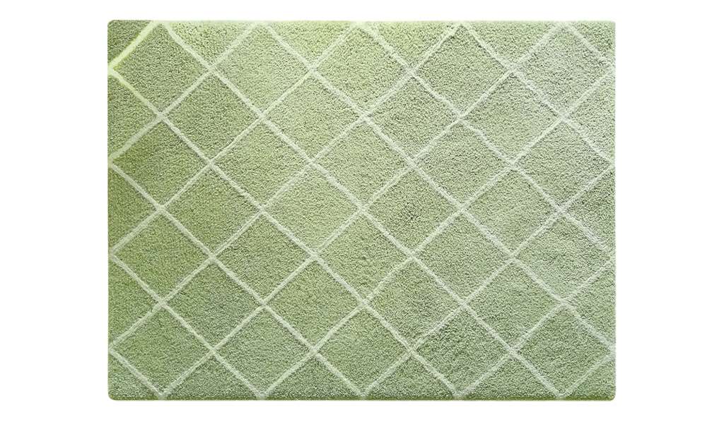 HOME STORY Tuft-Teppich  Mesh ¦ grün ¦ Synthethische Fasern ¦ Maße (cm): B: 120 H: 2,3 Teppiche > Wohnteppiche - Höffner