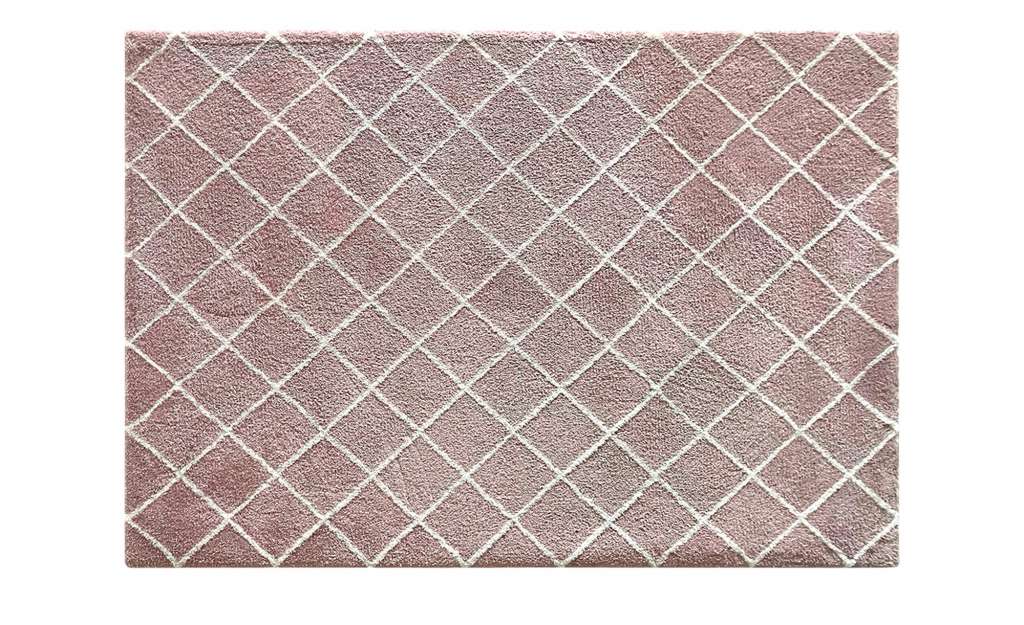 HOME STORY Tuft-Teppich  Mesh ¦ rosa/pink ¦ Synthethische Fasern ¦ Maße (cm): B: 160 H: 2,3 Teppiche > Wohnteppiche - Höffner