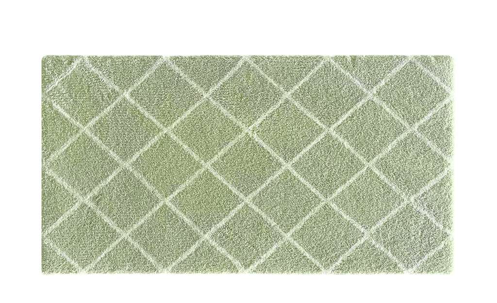 HOME STORY Tuft-Teppich  Mesh ¦ grün ¦ Synthethische Fasern ¦ Maße (cm): B: 80 H: 2,3 Teppiche > Wohnteppiche - Höffner