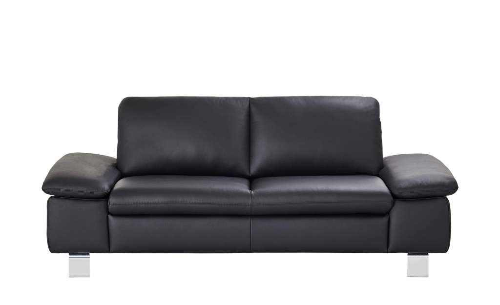 smart Sofa  Finola ¦ schwarz ¦ Maße (cm): B: 201 H: 83 T: 94 Polstermöbel > Sofas > 3-Sitzer - Höffner