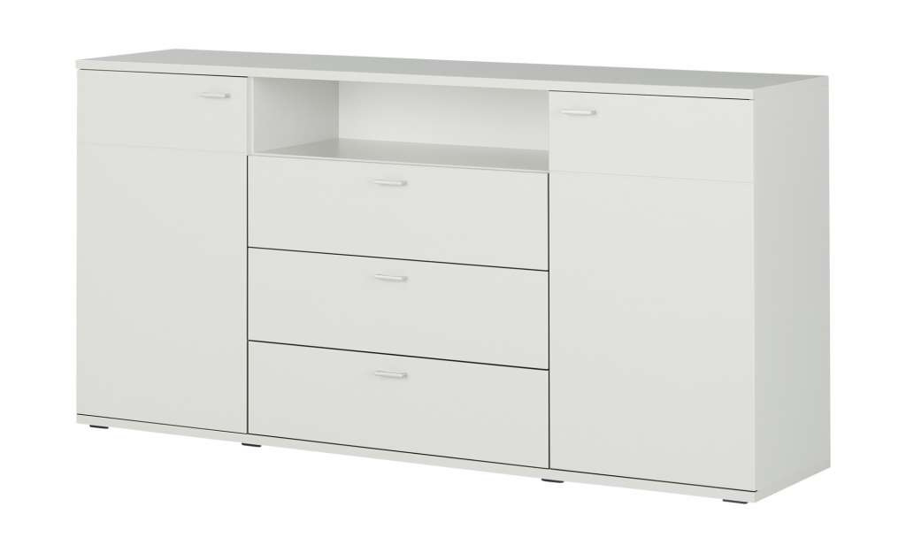 uno Sideboard  Amelia ¦ grau ¦ Maße (cm): B: 180 H: 90 T: 42 Kommoden & Sideboards > Kommoden - Höffner