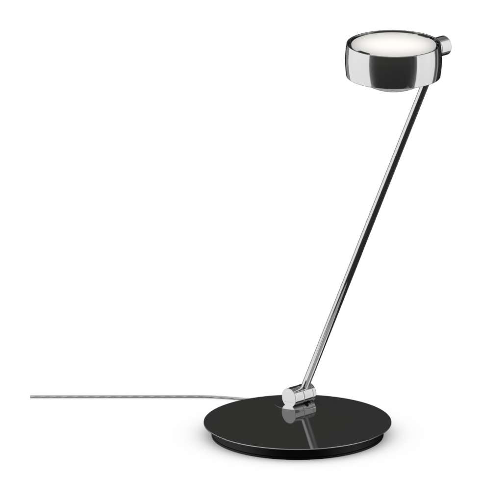 Occhio - Sento Tavolo 1 LED Tischleuchte - chrom glanz - 60 cm - Diffusor - indoor