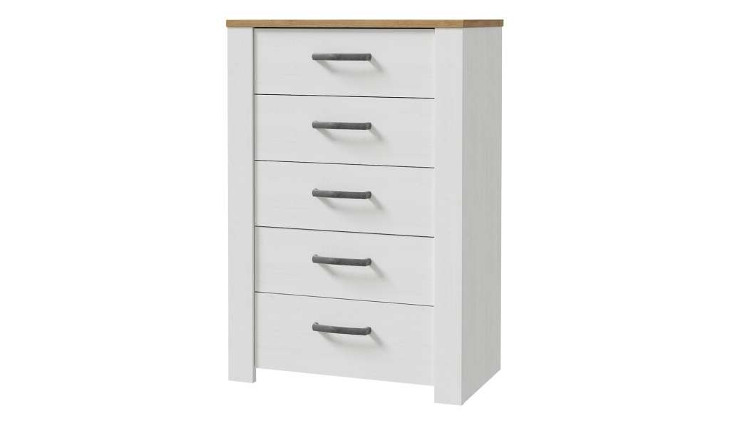 Schubkastenkommode  Toneo ¦ weiß ¦ Maße (cm): B: 72 H: 106 T: 42 Kommoden & Sideboards > Kommoden - Höffner