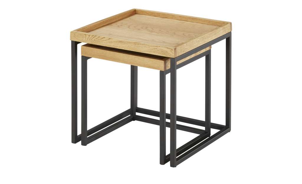 Beistelltisch 2er Set  Idenheim ¦ holzfarben Tische > Beistelltische > Beistelltische ohne Rollen - Höffner